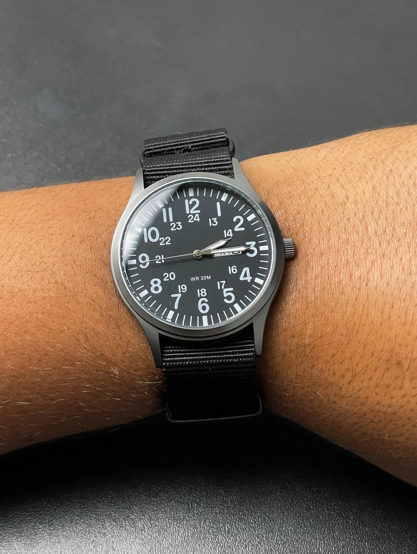 NATO Military Strap – Black